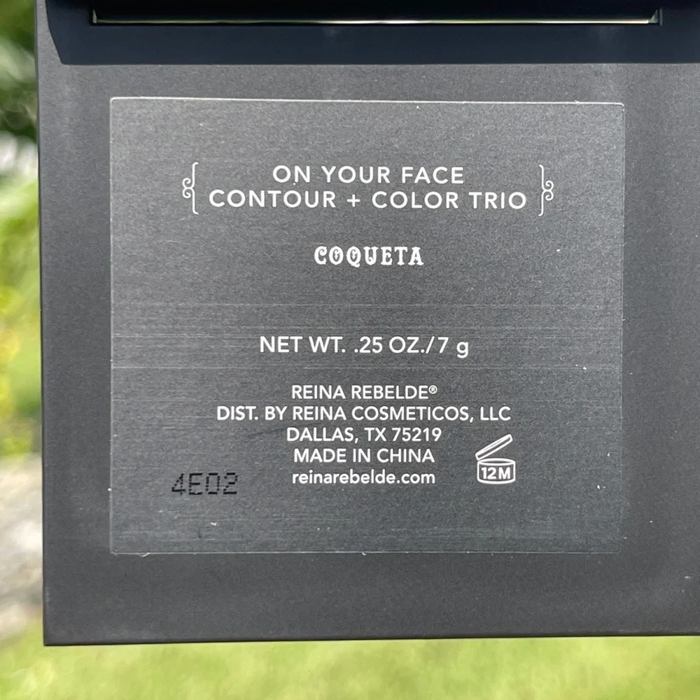 REINA REBELDE On Your Face Contour + Color Trío In Coqueta